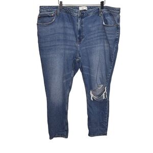Abercrombie & Fitch Curve Love The Skinny High Rise Size 22